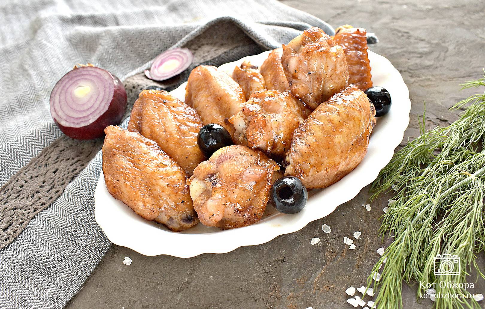 Жареная курица с медом - рецепт приготовления с фото от азинский.рф