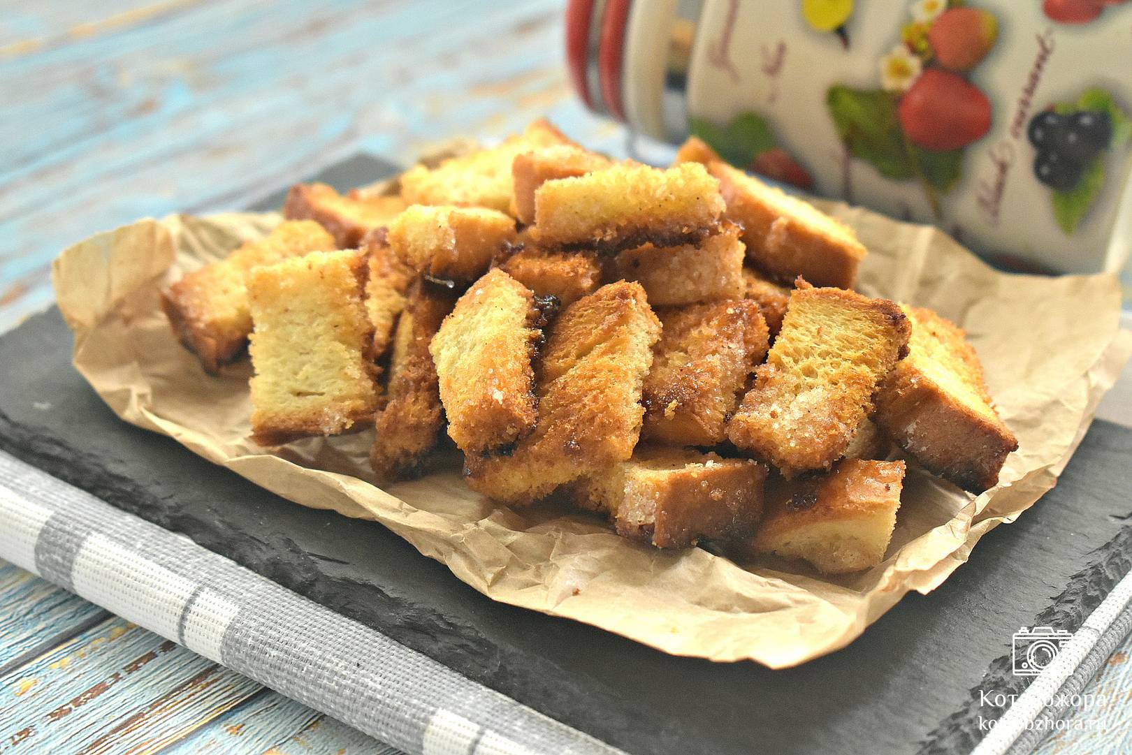 Гренки из батона с яйцом и молоком в духовке - рецепт приготовления с пошаговыми фото