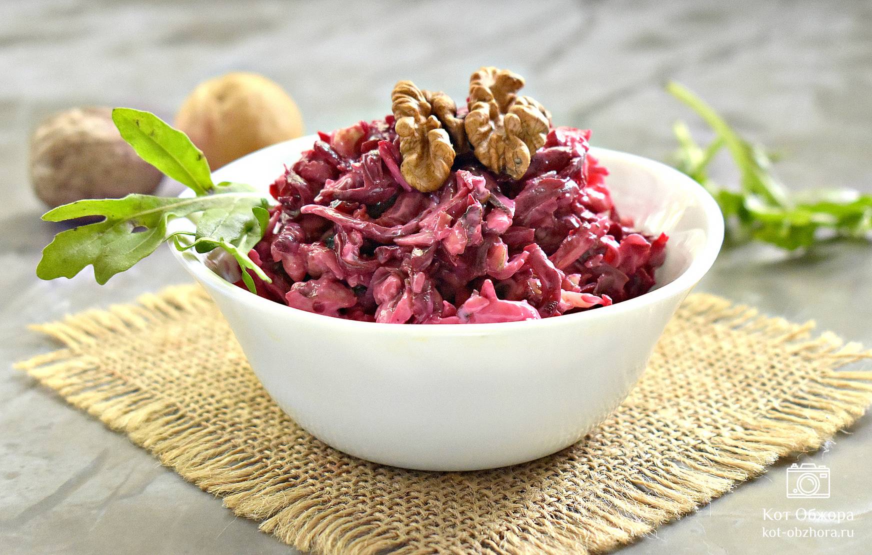 Печень на свекле