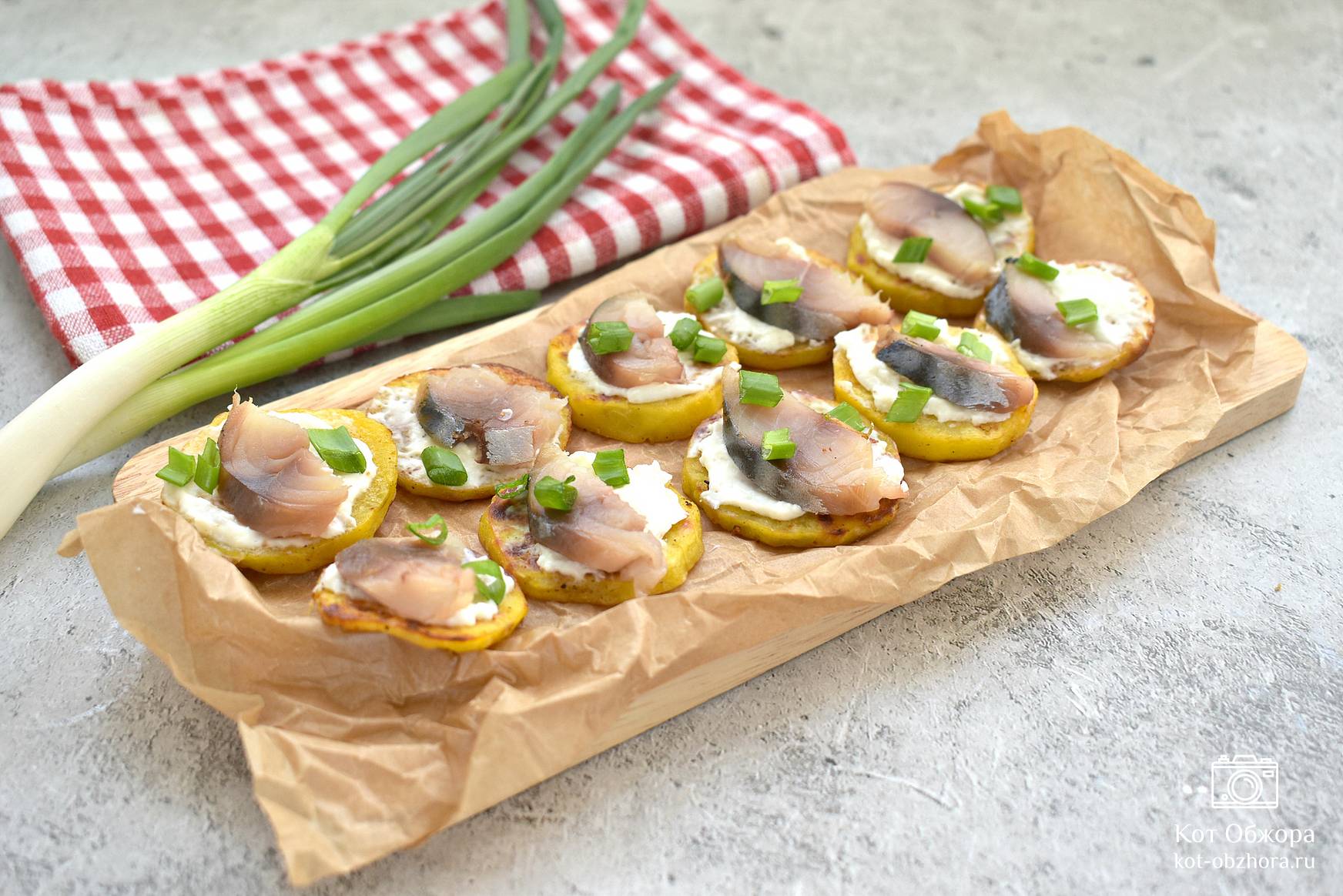 Закуска из скумбрии