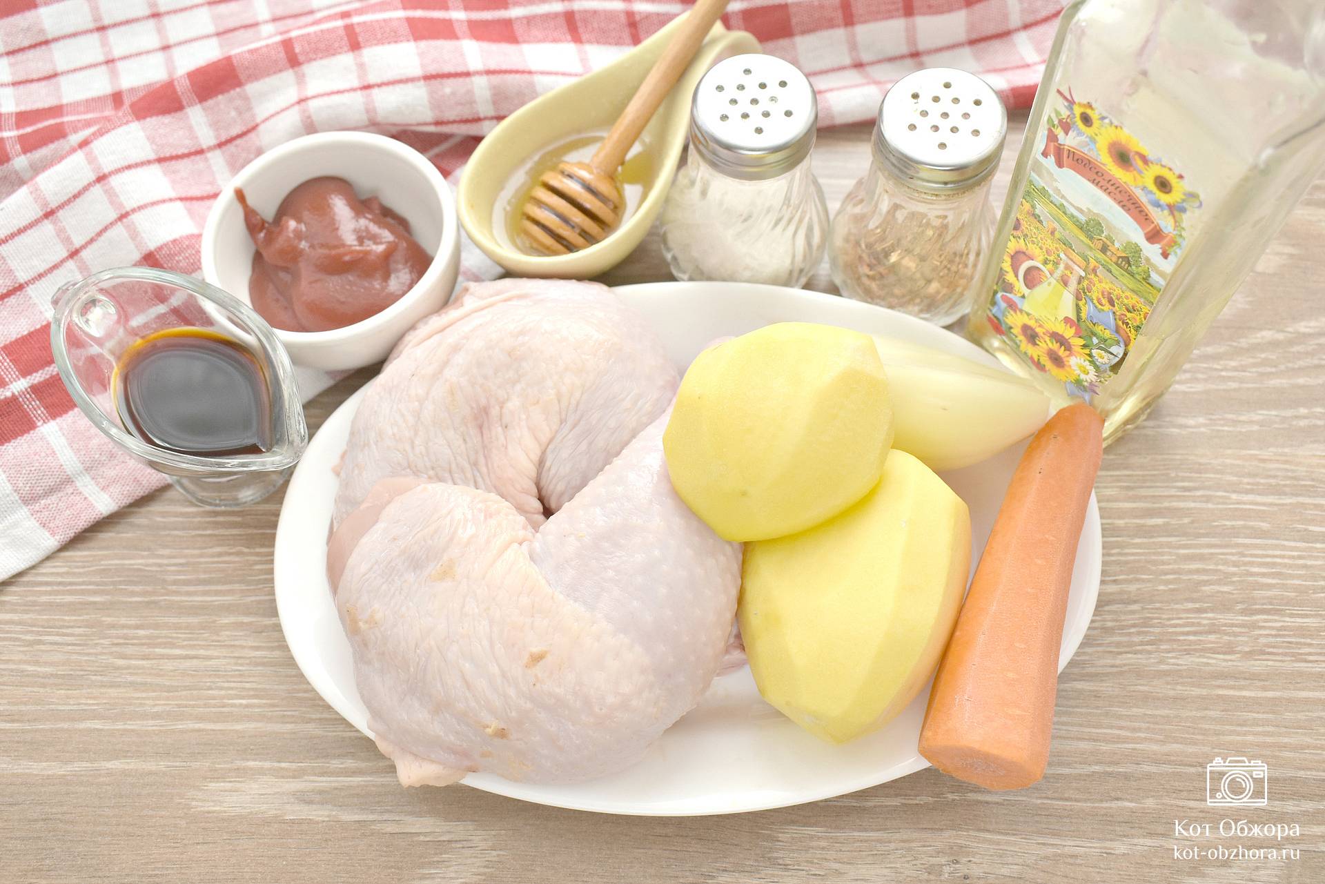 Курица с картофелем в сметанном соусе - фото рецепт кулинарного портала rov-hyundai.ru