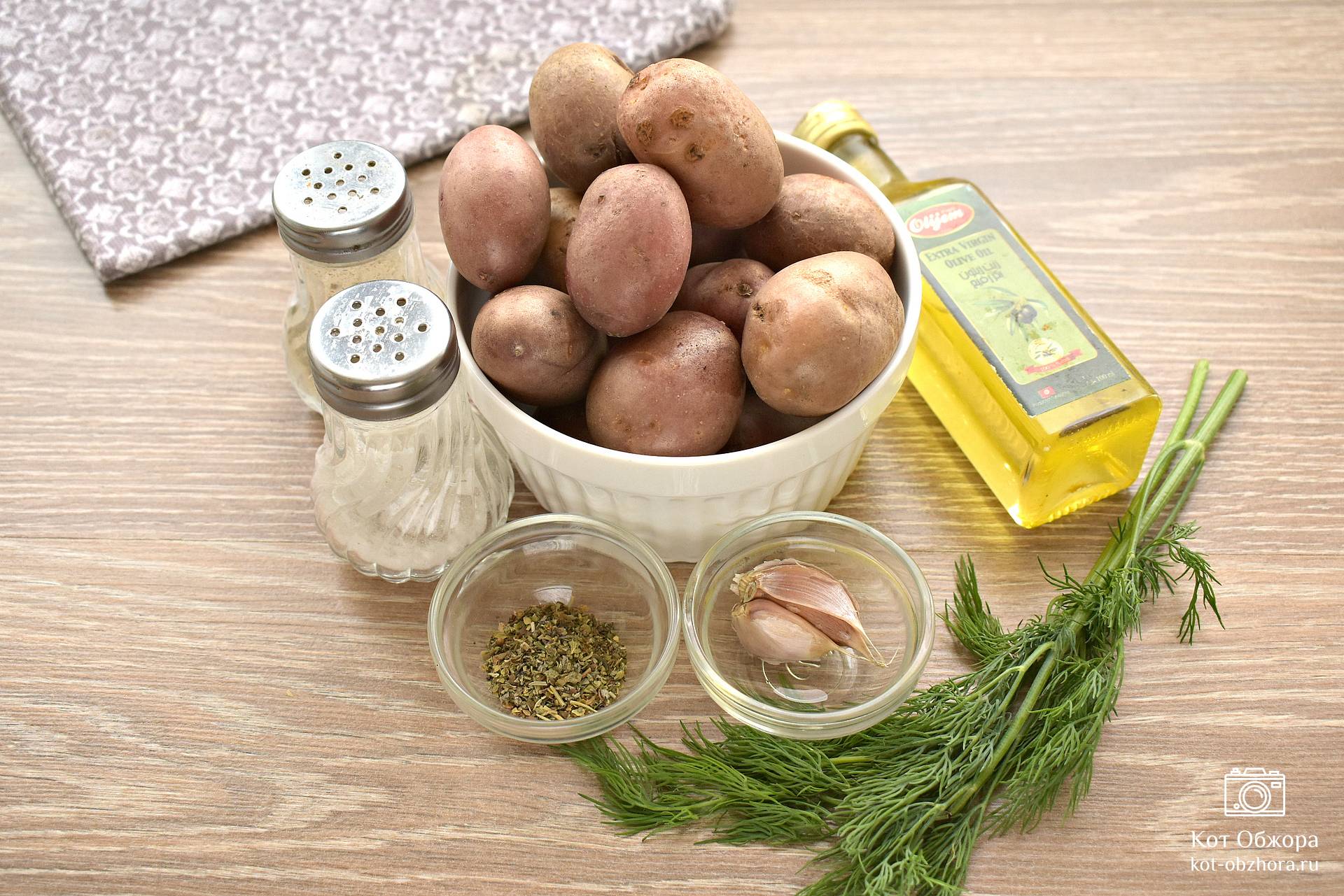 Мятая картошка в духовке, пошаговый рецепт на ккал, фото, ингредиенты - Констанция