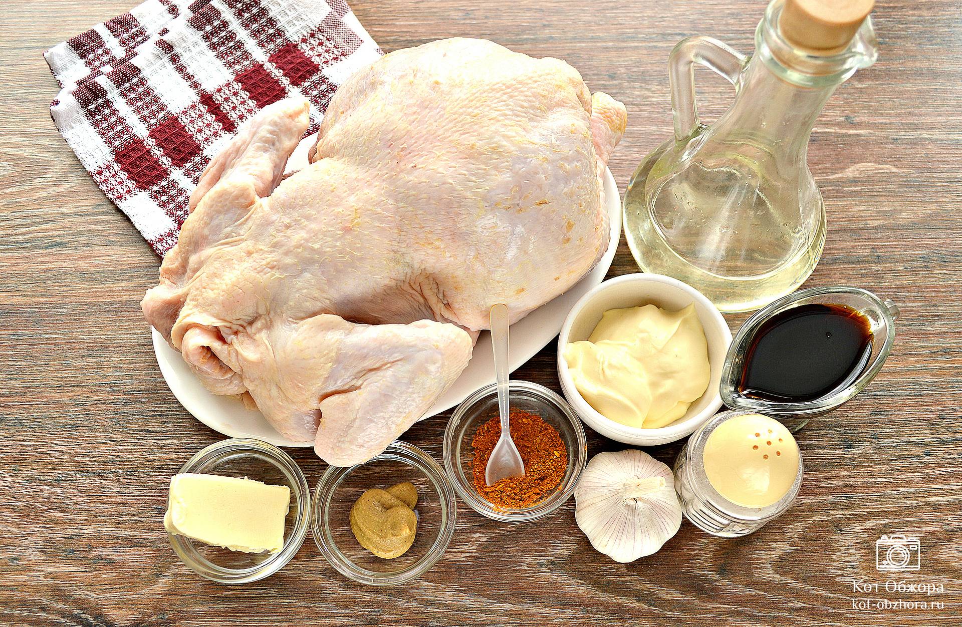 Запечённая курица в мультиварке целиком — пошаговый рецепт с фото