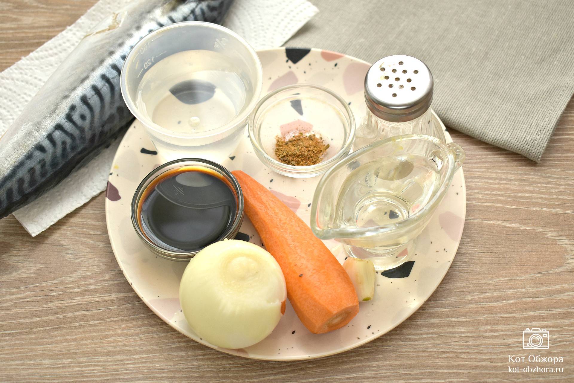 Скумбрия с морковью по-корейски – пошаговый рецепт приготовления с фото