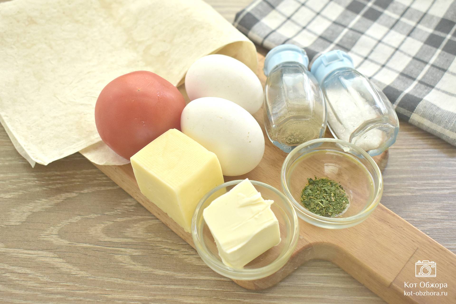 Лаваш с яйцом в духовке – пошаговый рецепт приготовления с фото