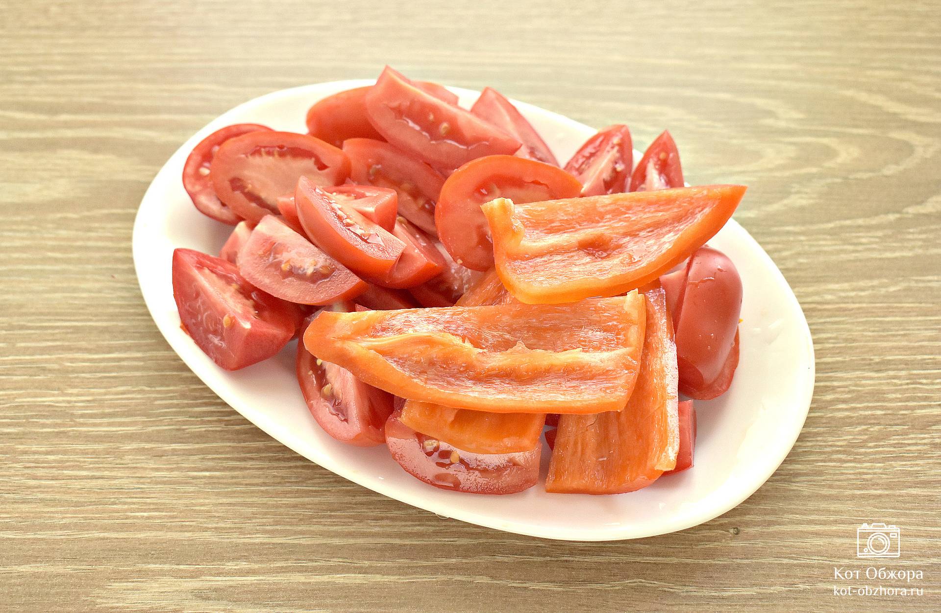 «Тещин язык» с томатной пастой