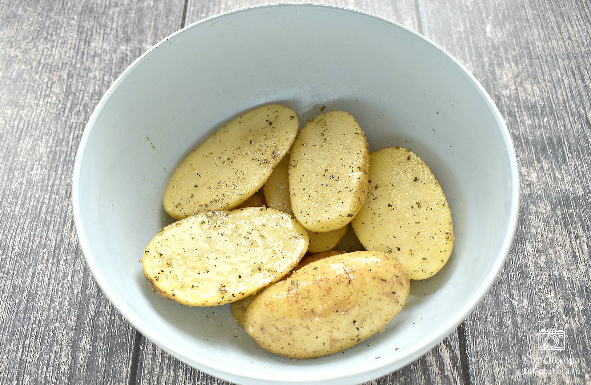 Просто картофель, рецепт приготовления
