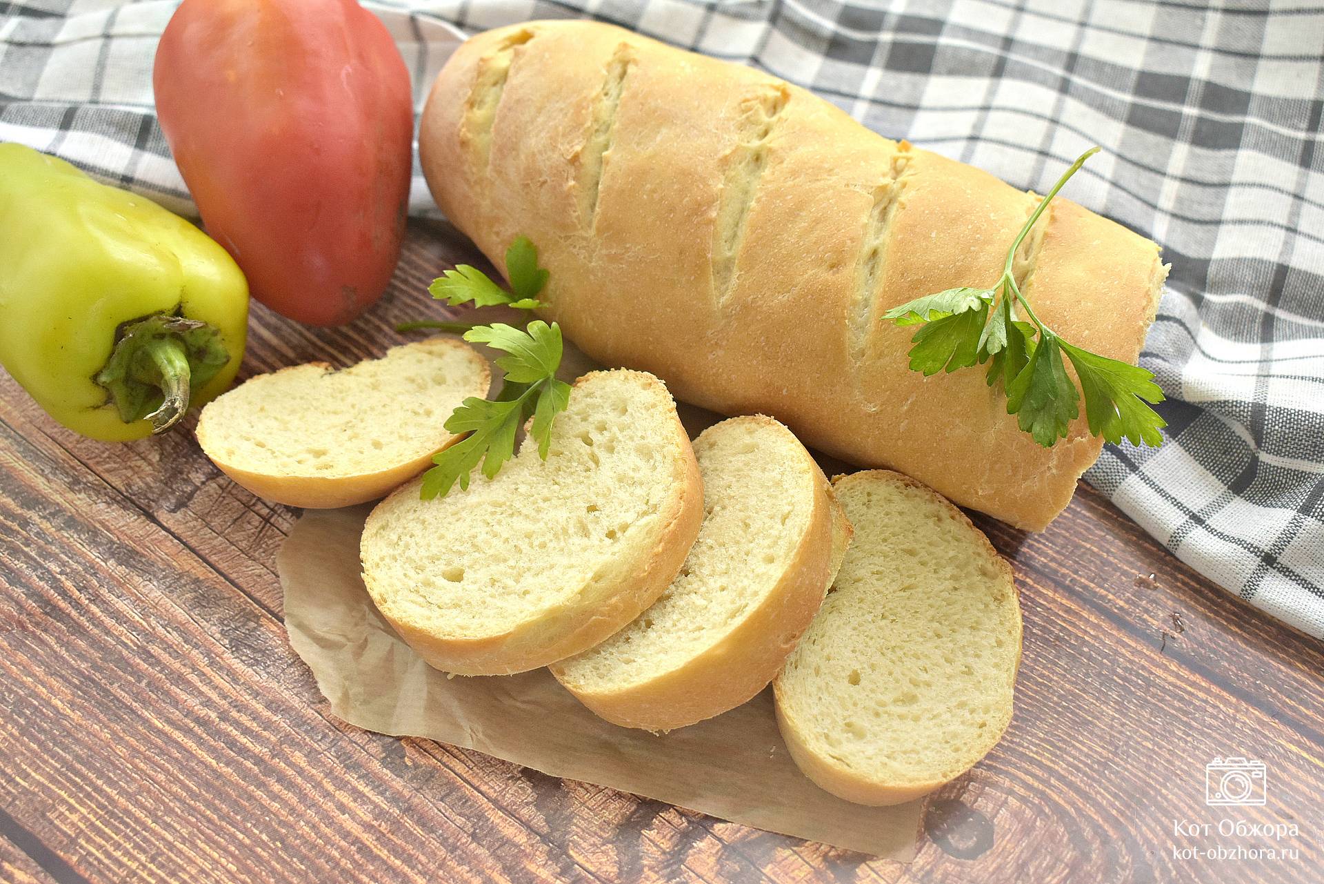 Хлеб на прессованных дрожжах в духовке — рецепт с фото пошагово