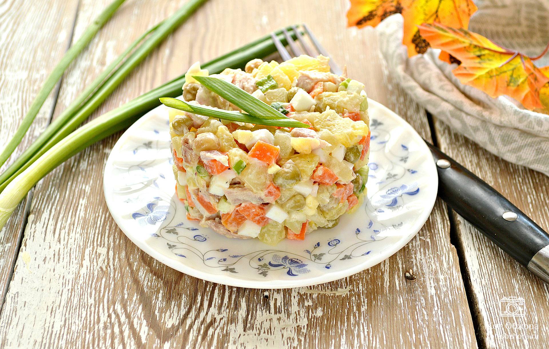 Крабовый салат с картошкой - пошаговый рецепт с фото