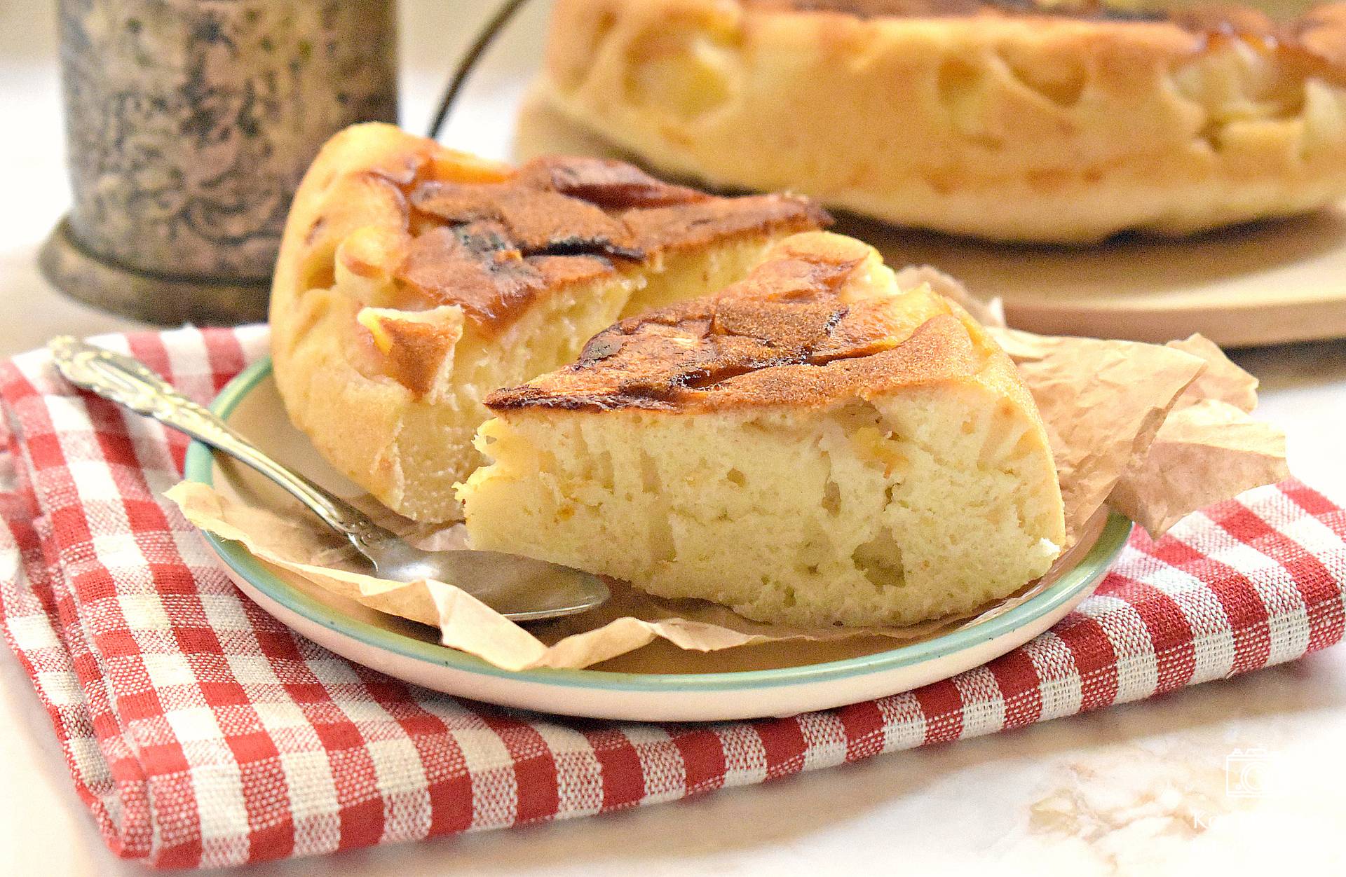 Яблочный пирог в мультиварке — рецепт с фото