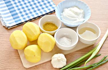 Берём нужные продукты для блюда