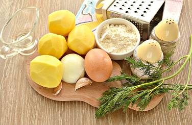 Берём нужные продукты для рецепта