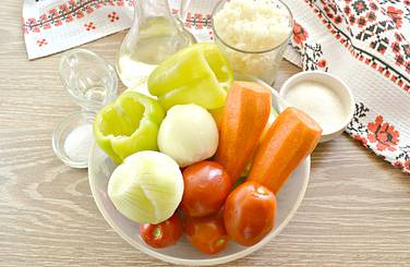 Для зимней заготовки возьмём продукты по списку