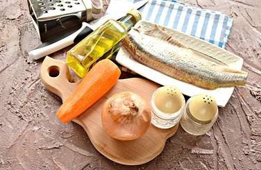 Берём ингредиенты по указанному продуктовому списку