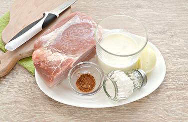 Подготовим для рецепта нужные продукты