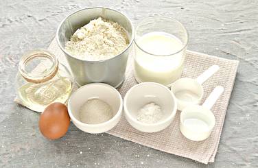 Берем для рецепта нужные продукты