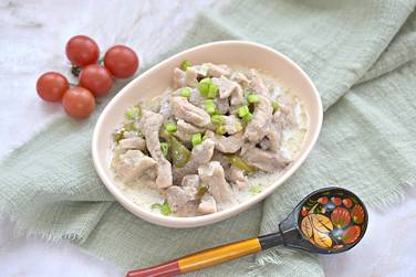 Получилось мясо по-самарски вкусным, мягким, сочным