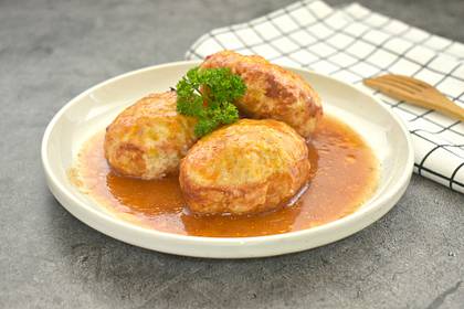 Ленивые голубцы с булгуром в духовке