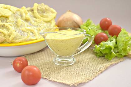 Маринад для шашлыка на йогурте с карри