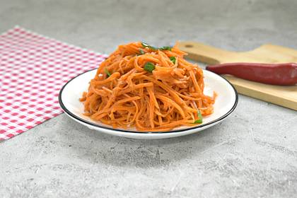 Морковь по-корейски с бальзамическим уксусом