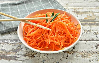 Морковка по-корейски с готовой приправой