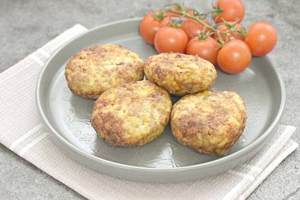 Мясные биточки с рисом в аэрогриле