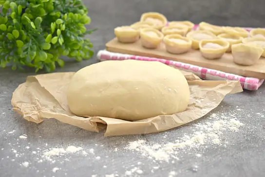 Эластичное тесто для пельменей
