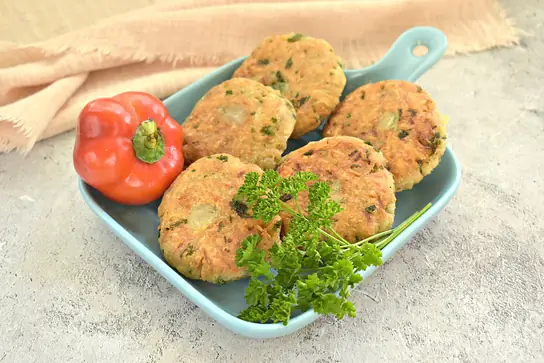 Картофельные котлеты с гречневой мукой