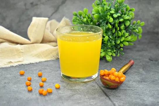 Компот из замороженной облепихи