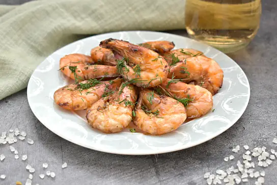 Королевские креветки к пиву