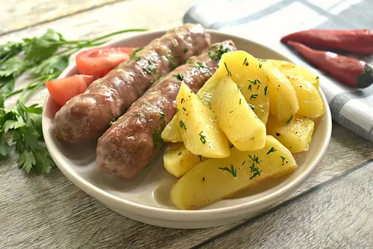 Картошка по-деревенски в рукаве для запекания — пошаговый рецепт с фото