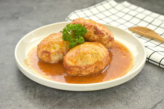 Ленивые голубцы с булгуром в духовке