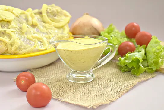 Маринад для шашлыка на йогурте с карри