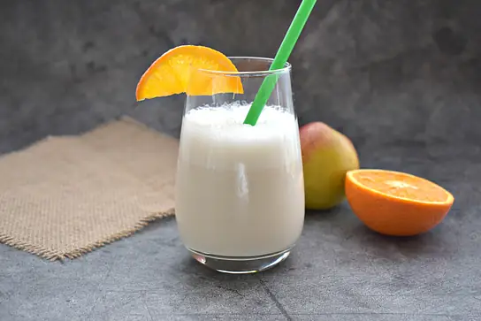 Молочный коктейль с карамелью