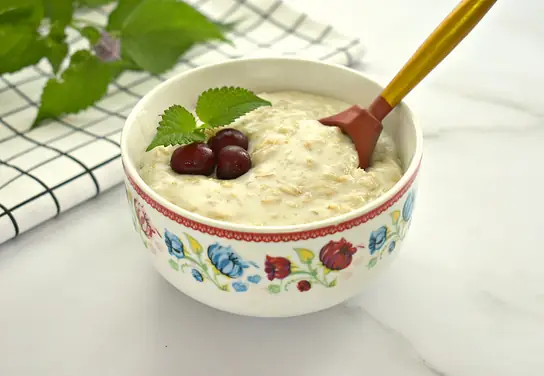 Овсяная каша на сливках