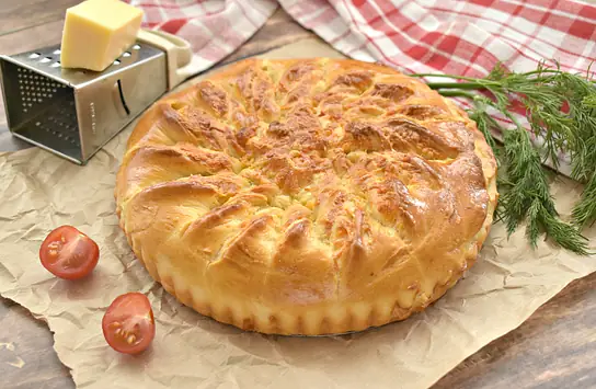 Дрожжевой пирог с творогом и крошкой рецепт с фото пошагово