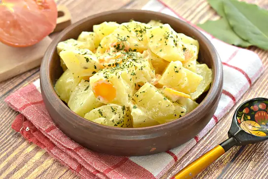 Картошка в горшочках без мяса с овощами рецепт с фото