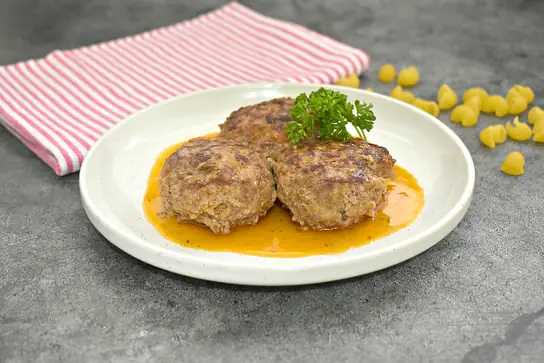 Сочные котлеты из свинины с булгуром на сковороде