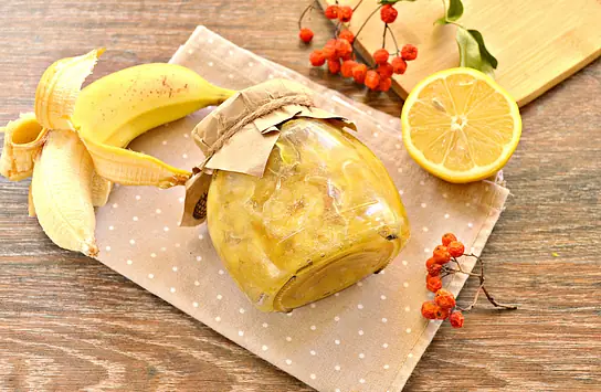 Варенье из бананов с лимоном