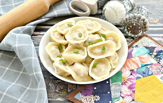 Пельмени с курицей — пошаговый рецепт с фото