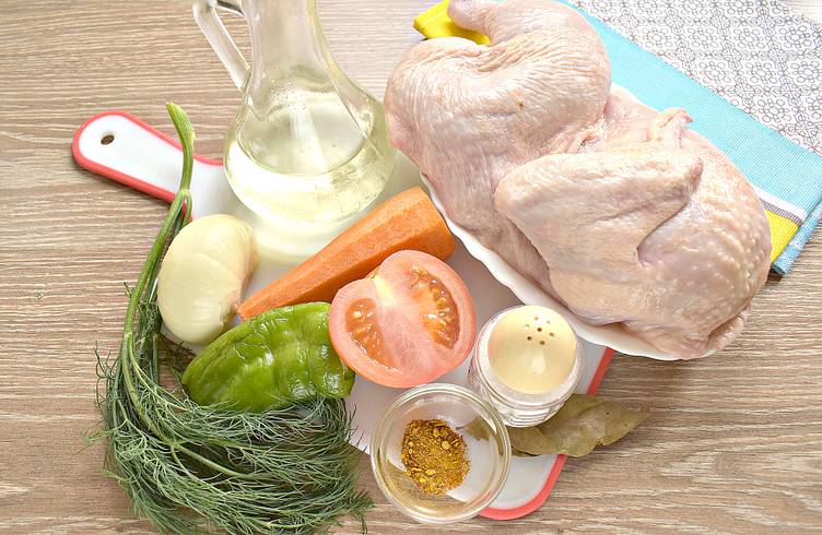 Умопомрачительный рецепт курицы с овощами в мультиварке