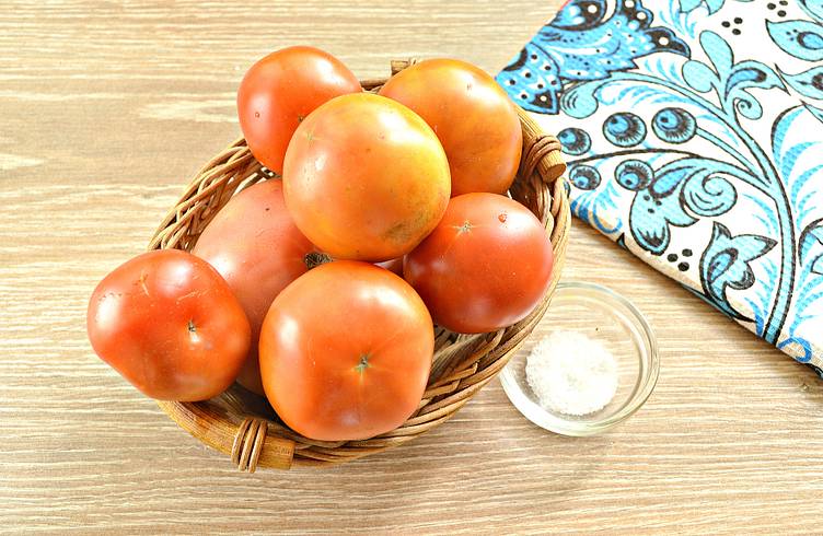 Консервированные помидоры в собственном соку на зиму - рецепт с фото