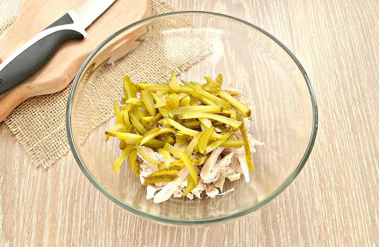 Салат «Лисичка» - простой и вкусный рецепт с пошаговыми фото